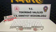 Tekirdağ'da uyuşturucu operasyonu : 5 şüpheli yakayı ele verdi