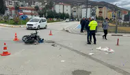Tokat'ta feci kaza : Motosikletle otomobil çarpıştı, 2 kişi ağır yaralandı
