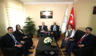 DEM Parti ve MHP arasında bayramlaşma : Genel Merkez'de heyetler bir araya geldi