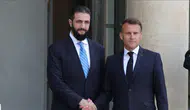 Suriye Cumhurbaşkanı Şara, Fransız mevkidaşı Macron ile görüştü