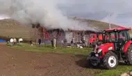 Kars Digor’da ev yangını : Ev kullanılamaz hale geldi