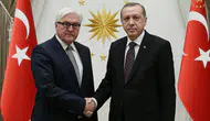 Cumhurbaşkanı Erdoğan, Almanya Cumhurbaşkanı Steinmeier ile görüştü