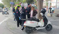 Antalya’da ehliyetsiz ve muayenesiz motosiklet kazası : Sürücüye 42 bin TL ceza