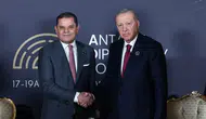 Cumhurbaşkanı Erdoğan, Libya Başbakanı Dibeybe'yi kabul etti