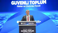 Bakan Tekin, Dijital Çağda Güvenli Toplum Paneli'nde