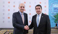 Başkan Kurtulmuş, Gürcistan Meclis Başkanı Papuaşvili ile bir araya geldi