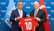 FIFA Başkanı Infantino : Tebrikler Türkiye, yakında görüşmek üzere