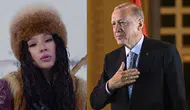 Cumhurbaşkanı Erdoğan , 'Homay' adlı şarkıyı seslendiren Ay Yola grubunu kabul etti