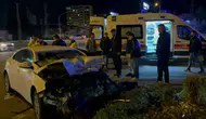 Kayseri'de iki otomobilin çarpıştığı kazada 4 kişi yaralandı