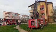 Edirne'de daireyi ateşe veren genç, babasını arayarak 'Evi yaktım gel' dedi
