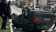 Konya Karapınar'da kaza : 2 yaralı