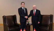 Bakan Güler, IKBY Başkanı Barzani ile bir araya geldi