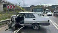 Bilecik'te 3 araçlı zincirleme kazada 4 yaralı!