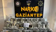 Gaziantep'te narkotik operasyonu : Tır dorsesinden 33 kilogram uyuşturucu çıktı
