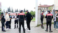Kahramanmaraş'ta okul önlerinde sıkı denetim gerçekleştirildi