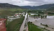Tokat'ta taşkın : Tarım arazileri göle döndü
