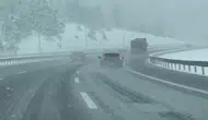 Bartın - Ankara Karayolu'nda kar kazalara neden oldu