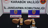 Karabük'te kadın ayakkabısının topuğundan uyuşturucu çıktı : 3 şüpheli adliyede