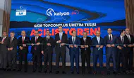 Kalyon Holding, 55 milyon dolarlık yatırımla yeni üretim tesisini hizmete açtı
