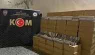 Niğde'de kaçakçılık operasyonu : 50 bin paket sigara yakalandı