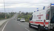 Tekirdağ'da trafik kazası : Yaya hastanelik oldu