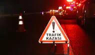 Alanya'da kaza : Otomobil bariyerlere çarpıp yandı, 2 ölü