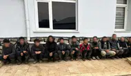 Hatay'da dron destekli göçmen operasyonu : 11 göçmen yakalandı