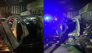 Ordu'da otomobil iş yerine daldı : 1'i ağır 2 yaralı