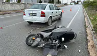 Kütahya Tavşanlı'da kaza : Motosiklet sürücüsü ağır yaralandı