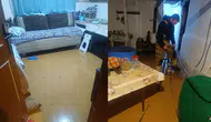 Bursa'da sağanak nedeniyle evleri su bastı