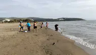 Ege’de yaz havası: Kuşadası’nda deniz sezonu açıldı
