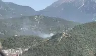 Muğla Fethiye'de ormanlık alanda yangın