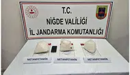 Niğde'de uyuşturucu operasyonu : 3 kilo 150 gram sentetik uyuşturucu ele geçirildi