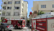 Mersin'de elektrik sobası patladı : Dairede yangın çıktı