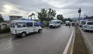 Tokat Erbaa'da iki minibüs çarpıştı : 10 yaralı