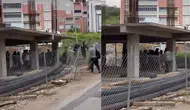Bursa'da inşaat işçileri arasında taşlı sopalı kavga