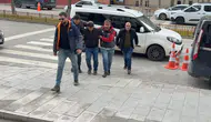 Erzurum'da 1 kişiyi öldürüp, 1 kişiyi yaralayan zanlı adliyeye sevk edildi