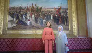 Emine Erdoğan , Belçika Kraliçesi Mathilde’yi Dolmabahçe’de ağırladı
