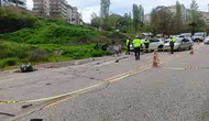 Ankara'da ASKİ kamyoneti yokuş aşağı savruldu : 2 işçi öldü