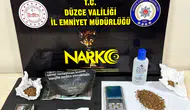 Düzce'de uyuşturucu operasyonu : 3 kişi tutuklandı