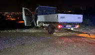 Bursa'da kaza : Kamyonet şarampole uçtu