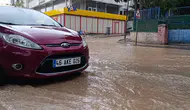Kahramanmaraş'ta sağanak : Sürücüler zor anlar yaşadı