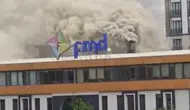 Elazığ'da lokantanın bacasında yangın çıktı