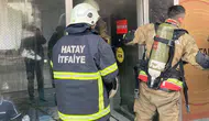 Hatay Dörtyol'da iş yeri yangını : Alevler büyümeden söndürüldü