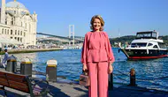 Belçika Kraliçesi Mathilde Ortaköy'ü gezdi