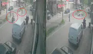 Bursa'da bisikletlinin kararsız manevrası kazaya neden oldu