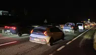Kemikli Rampaları'nda bayram trafiği : Uzun araç kuyrukları oluştu