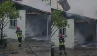 Elazığ'da yangın : 1 kişi dumandan etkilendi