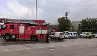 Bursa'da sunta fabrikasında yangın paniği