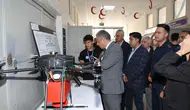 Antalya Aksu’da TÜBİTAK 4006 Bilim Fuarı uçak hangarında açıldı